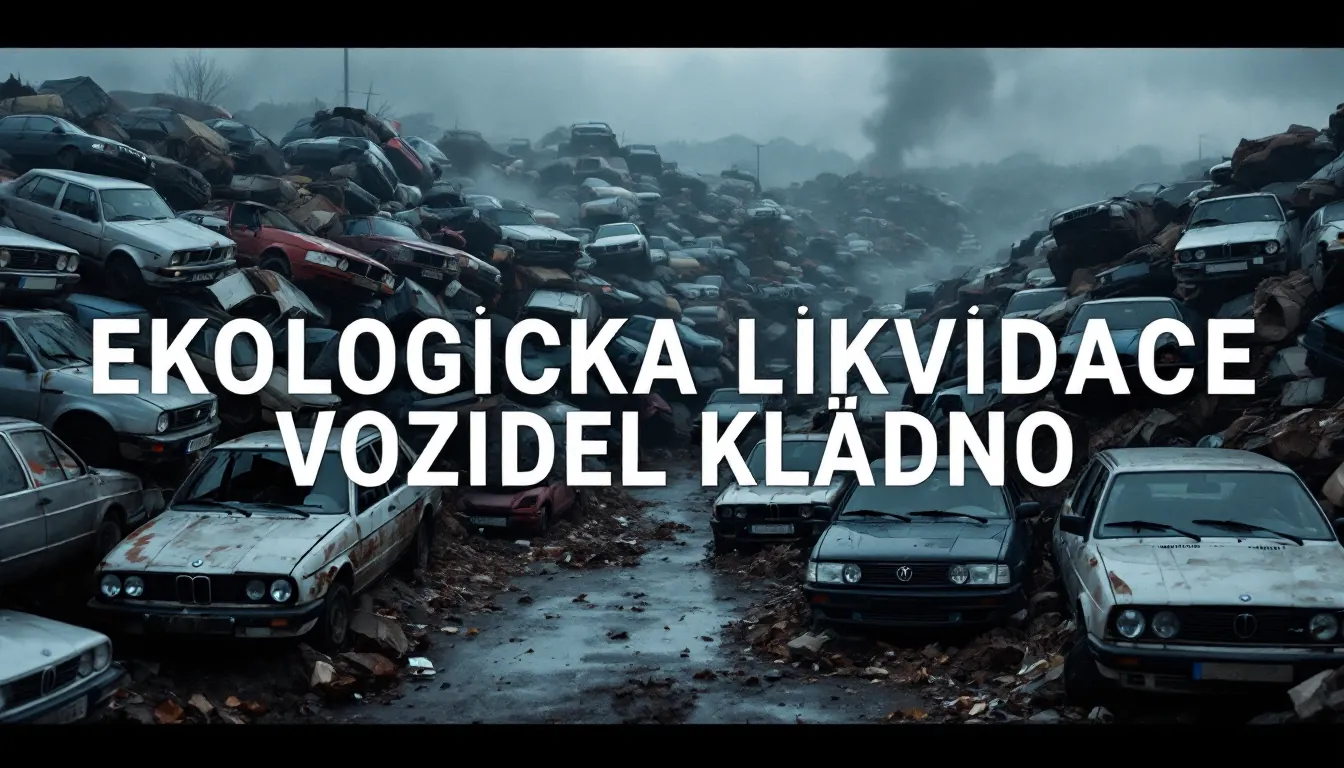 Ekologická likvidace vozidel Kladno