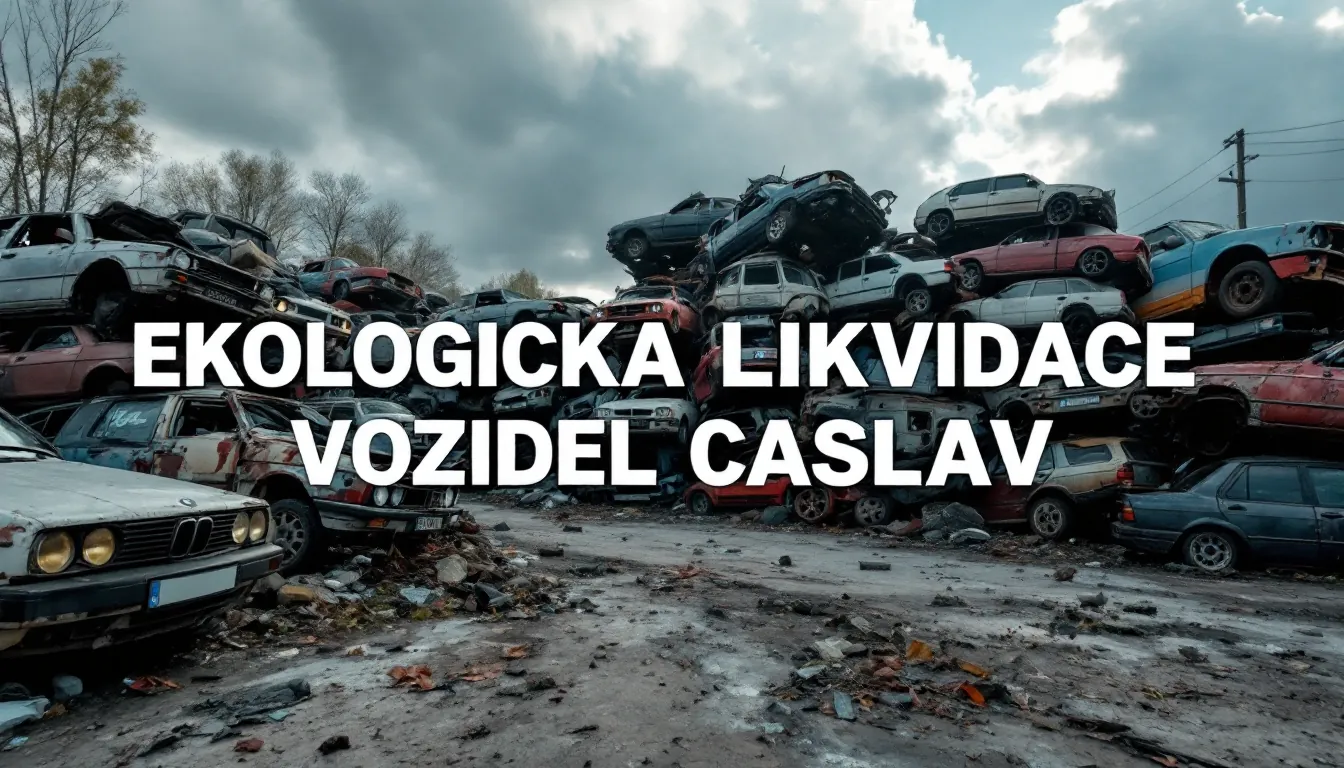 Ekologická likvidace vozidel Čáslav