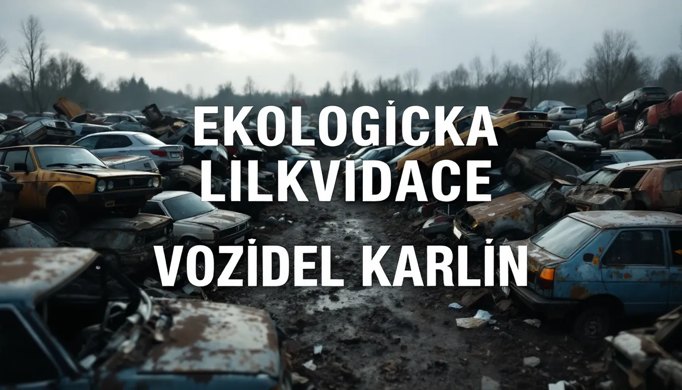 Ekologická likvidace vozidel Karlín