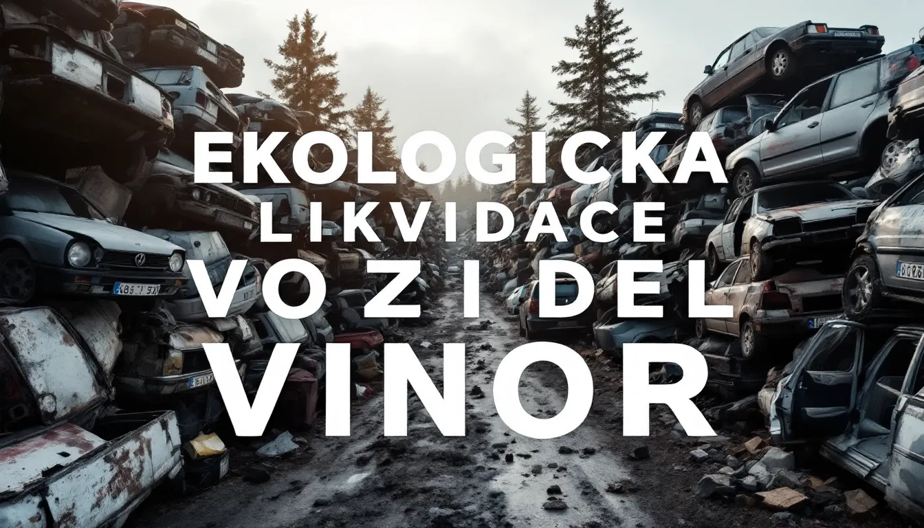 Ekologická likvidace vozidel Vinoř