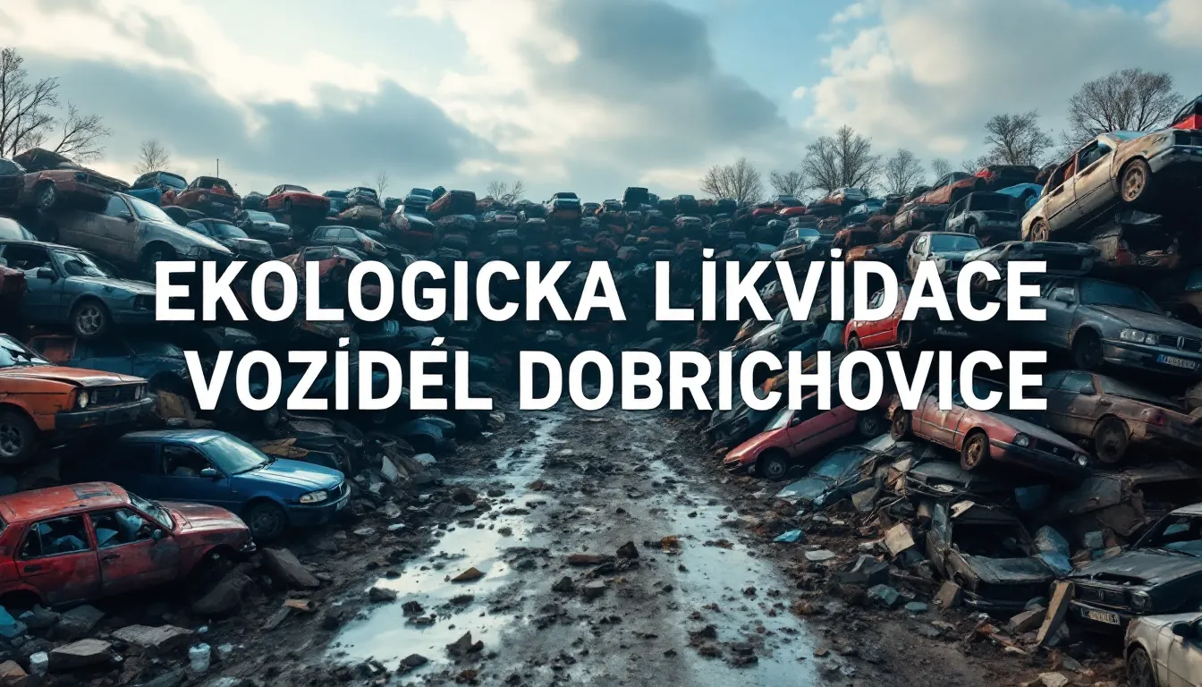 Ekologická likvidace vozidel Dobřichovice