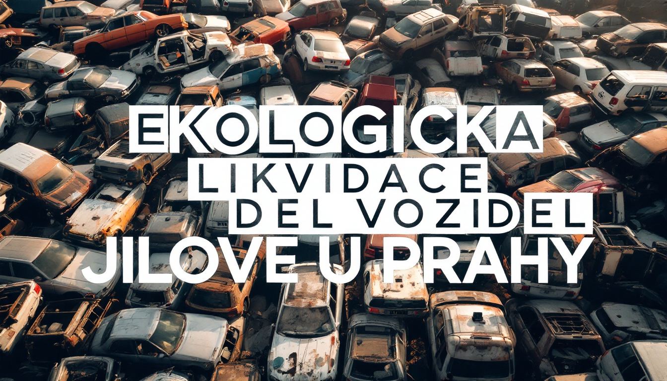 Ekologická likvidace vozidel Jílové u Prahy