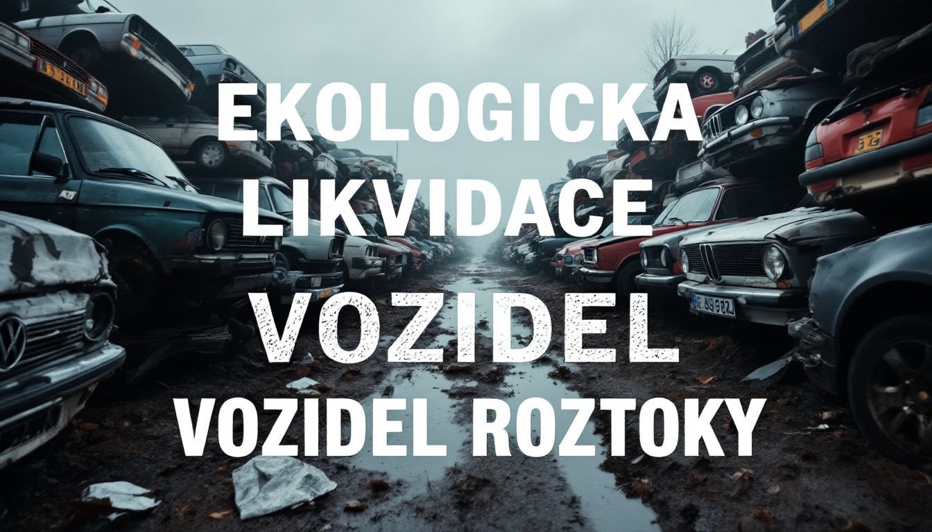 Ekologická likvidace vozidel Roztoky